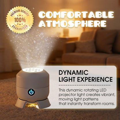 ✨Today: 60% OFF!🔥Dynamic Rotating LED Projector Light